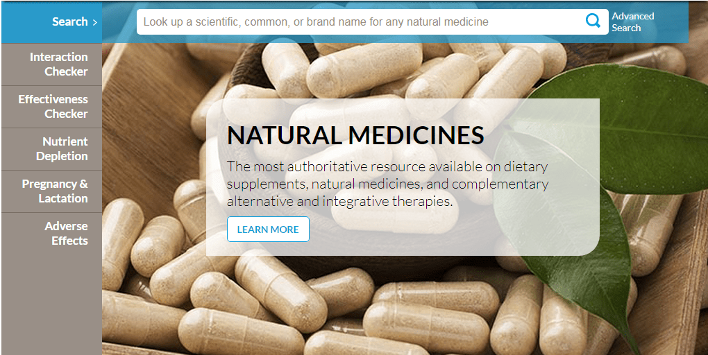 Natural Medicines Database available on trial until May 31